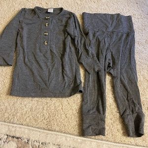 Lot of 3 Lou Lou and Company top and bottom sets size 6-12 months